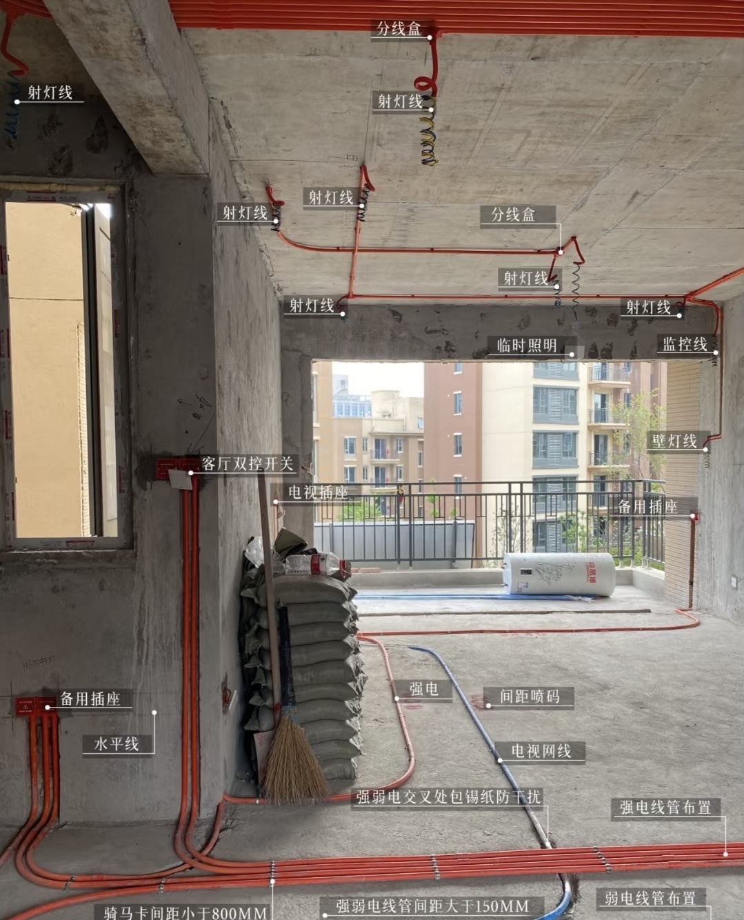 130平水电安装案例