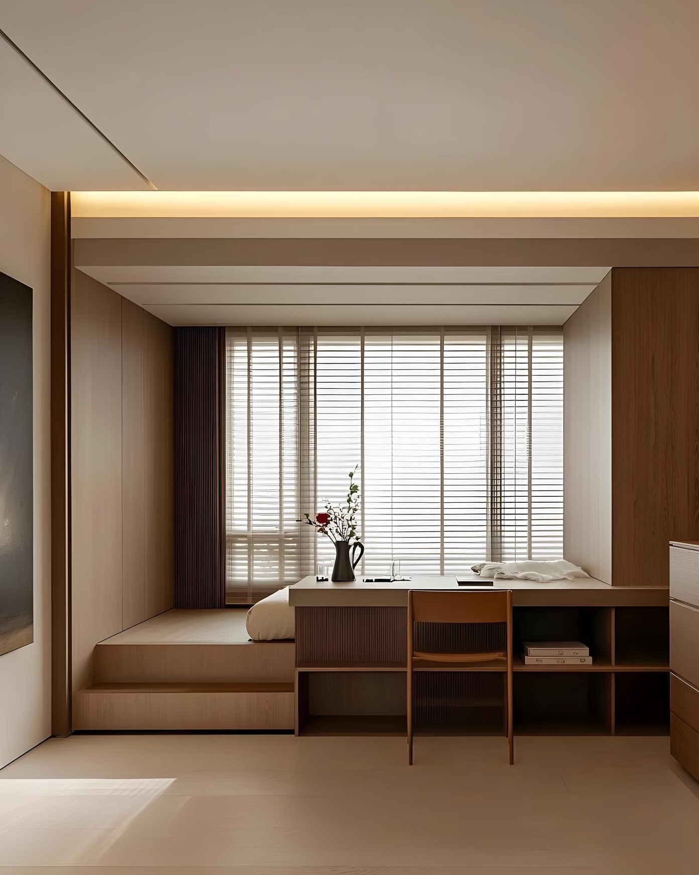 最好的装修，是把家装成喜欢的样子
就像这套原木简约风玄关，
每一处细节都藏着对生活的热爱