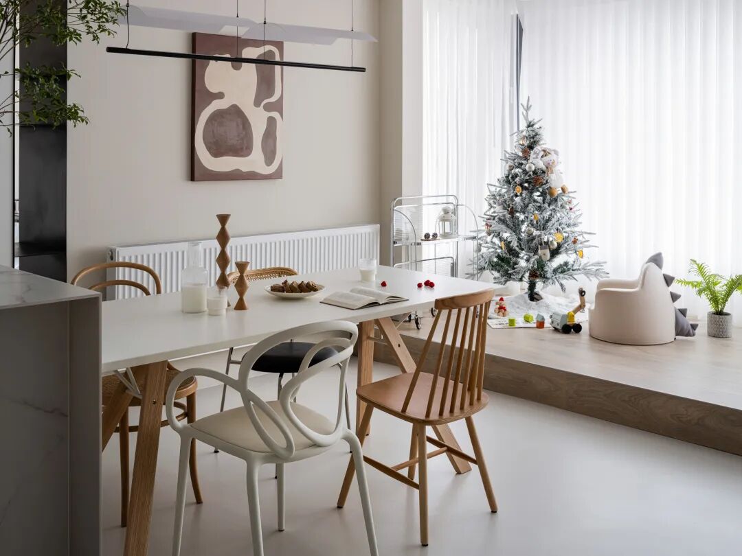 把家调成奶油色，温柔又高级！