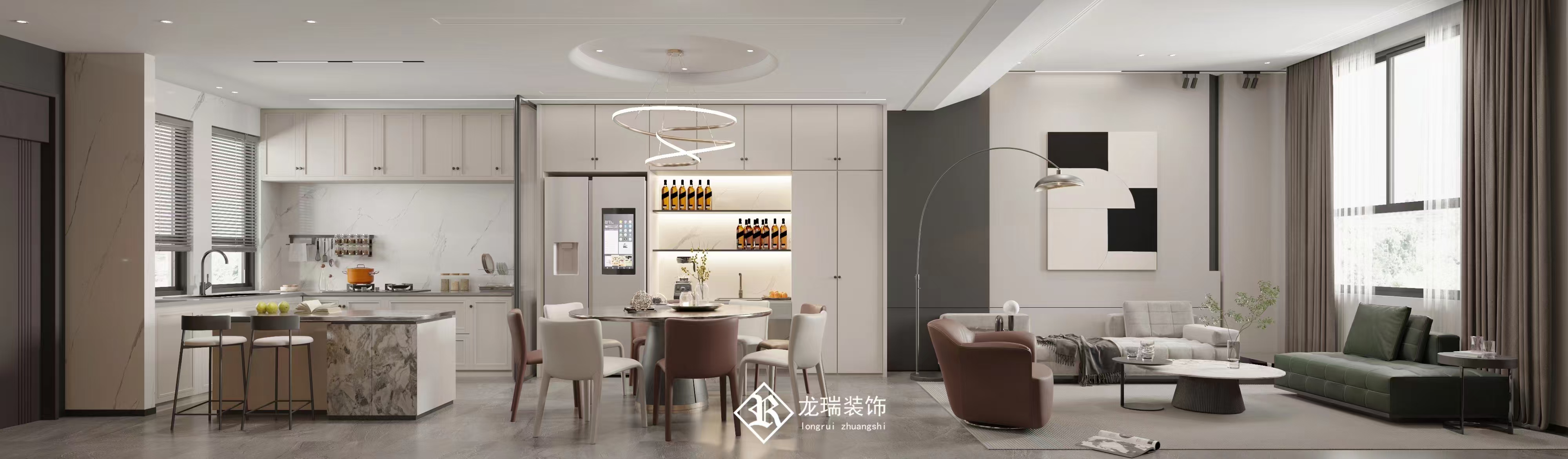 装修不是简单堆砌，而是把理想生活，一点点搬进家里