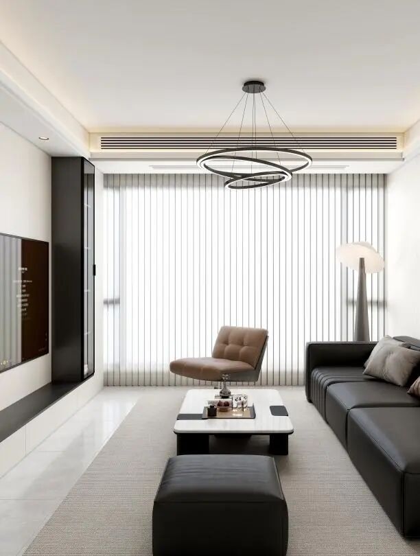 现代简约家居：黑白灰的经典碰撞，打造极简质感生活！