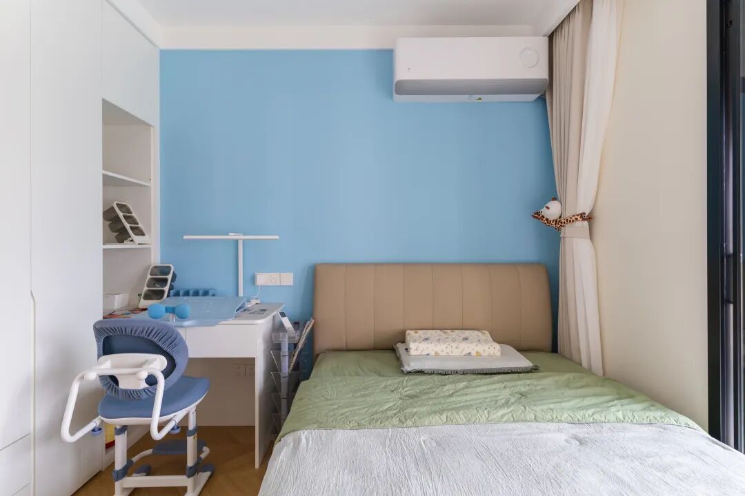 118㎡治愈系奶油风：一场来自厨房与客餐厅的温柔对话！