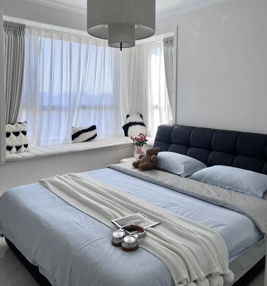 127平现代风格，黑白灰风格真的看不腻｜简约高级感满满！