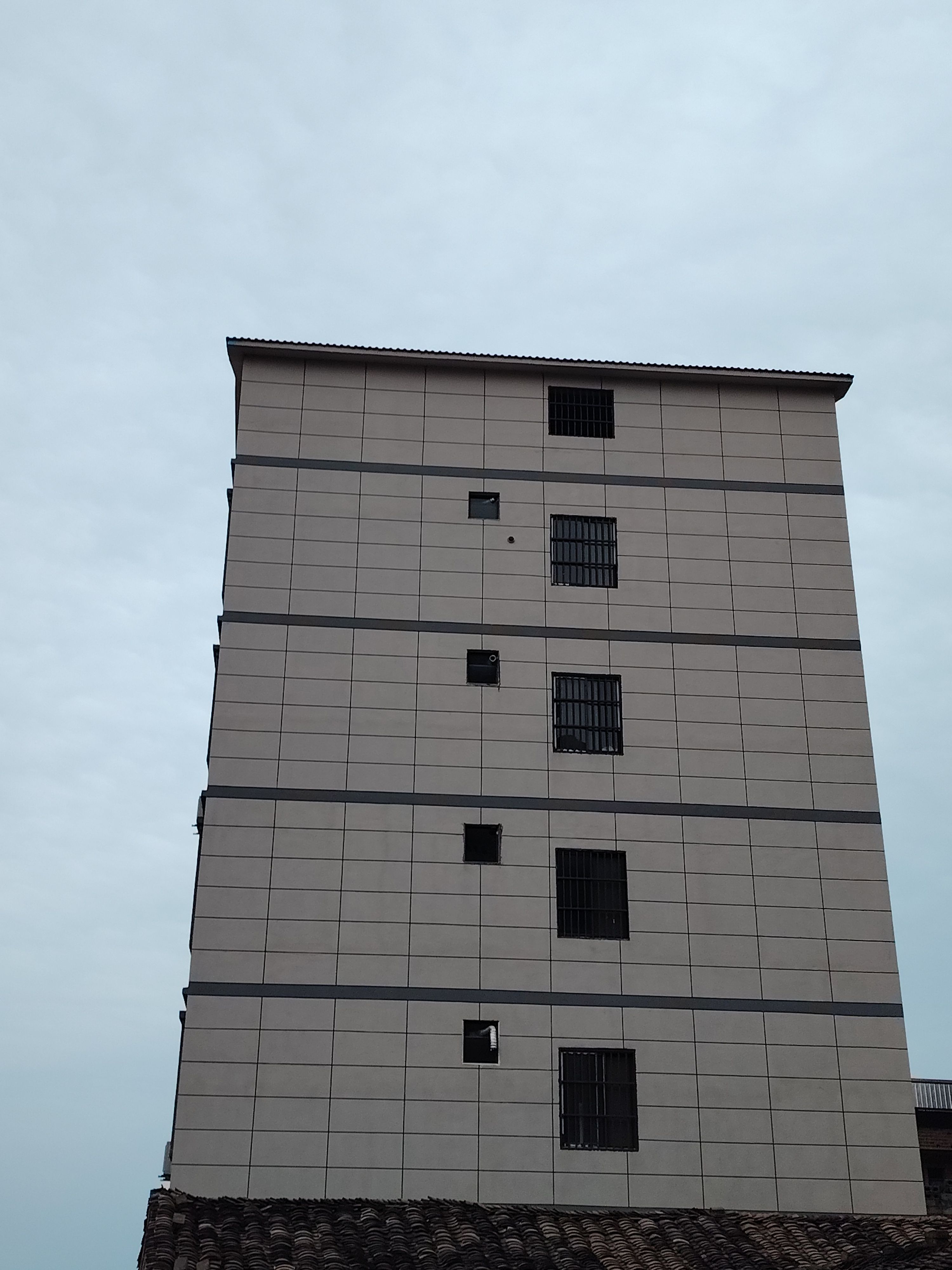 自建房外墙水包砂完工效果案例