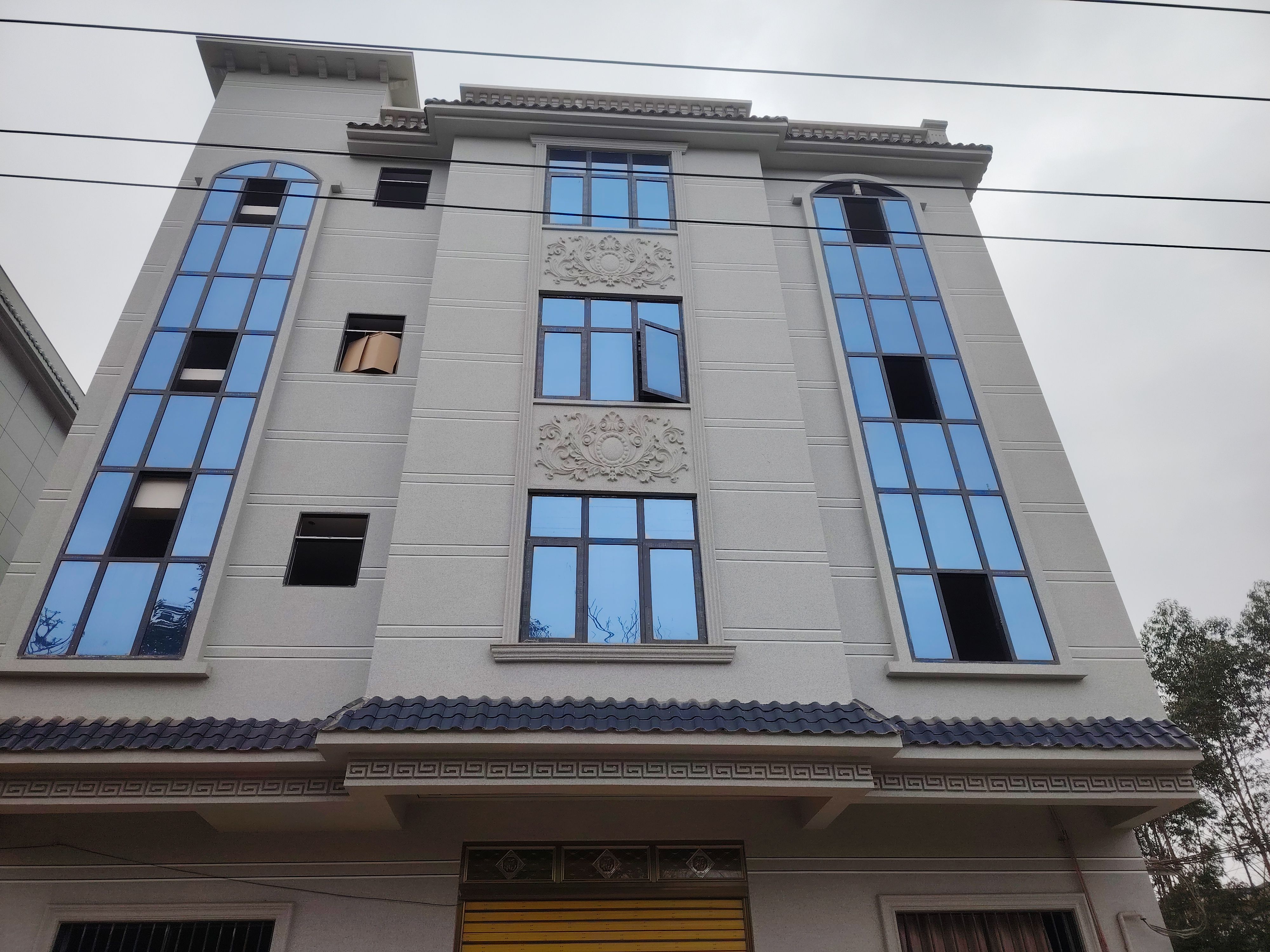 自建房外墙水包砂完工效果案例