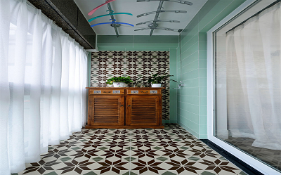 阳台瓷砖怎么铺？