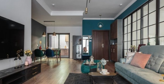 110㎡复古混搭风格装修,有种深入到骨子里的精致! 110㎡复古混搭风格装修,有种深入到骨子里的精致!