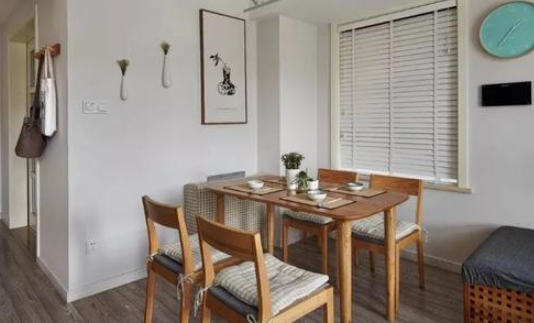 88㎡日式风格装修效果图，温馨小家