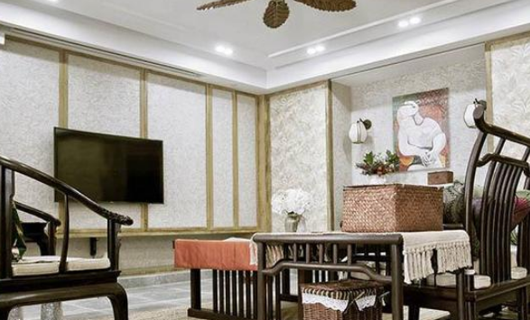 新中式与东南亚的碰撞，打造出别具一格的家居