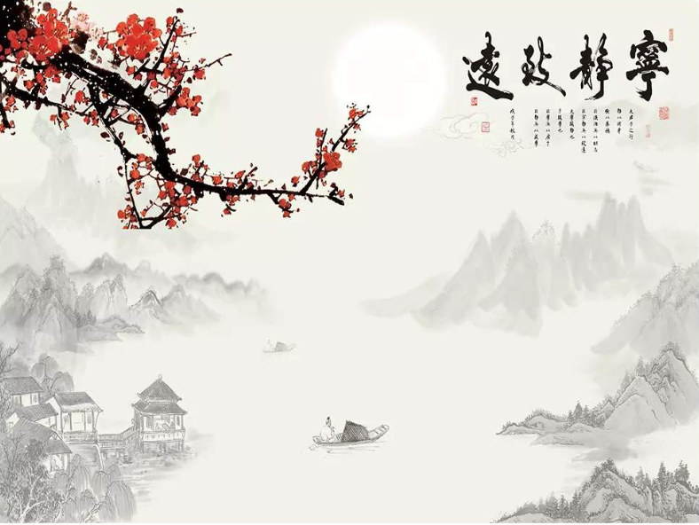 家里装修挂画山水画可以吗？